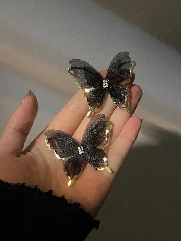 jinran 2024 New Vintage Butterfly Earrings