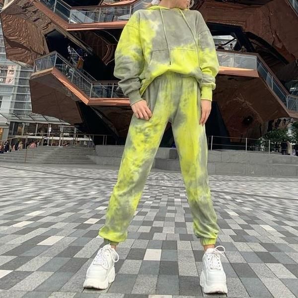 2025 spring and summer new loungewear casual wear two-piece set women's long-sleeved trousers home set two-piece set