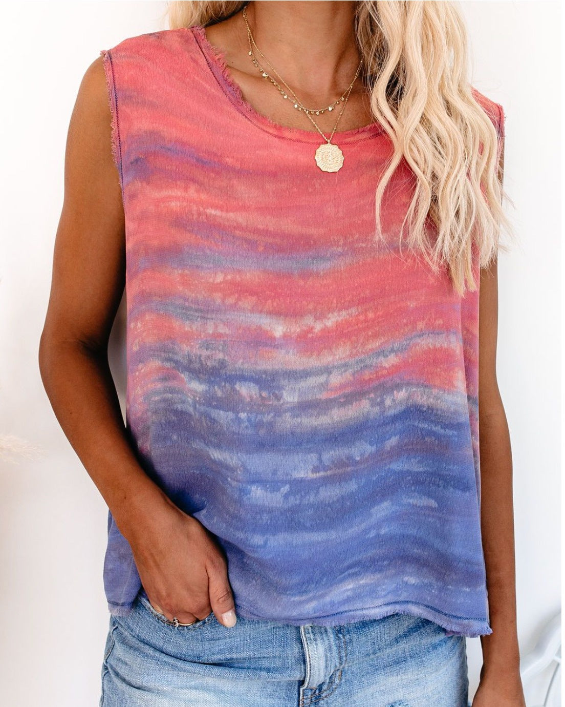 2025 spring and summer new New loungewear casual vest long skirt summer loose vest home long skirt