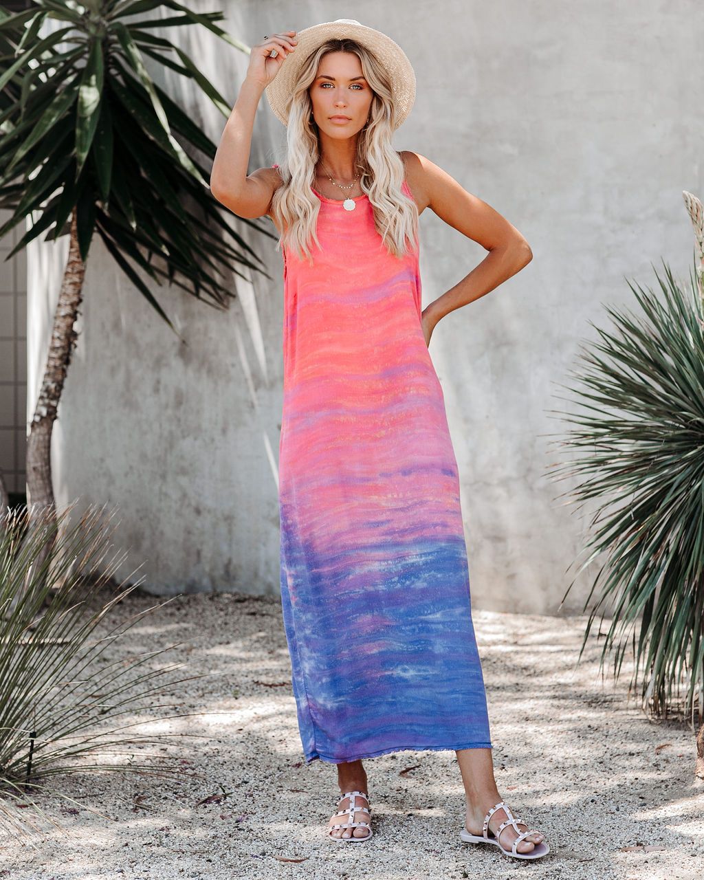 2025 spring and summer new New loungewear casual vest long skirt summer loose vest home long skirt