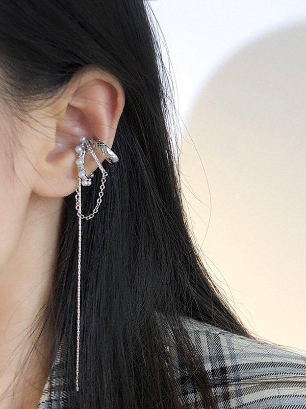 jinran 2024 New Original Multi-Chains Beaded Tassels Earring