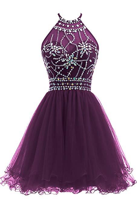 jinran dresses Slim-Fit Small Dress Halter Short Bridal Wedding Dress Banquet Evening Dress Lace New Red Women