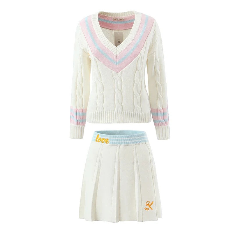jinran 2024 LAVANI KNITTED TWO PIECE SET