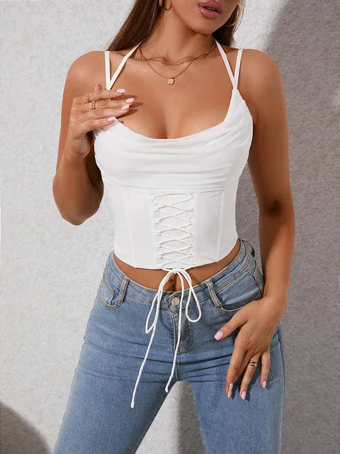 jinran 2024 LILIAN CROP TOP