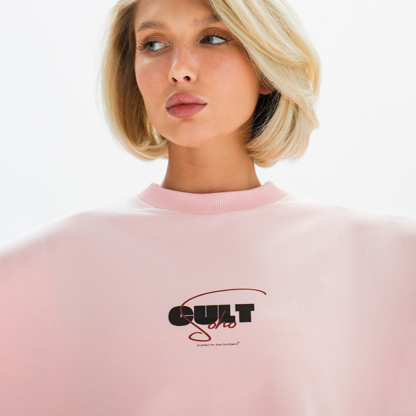 2025 Hot trade street style back letter printing T-shirt short sleeve loose round neck personalized trendy casual top summer