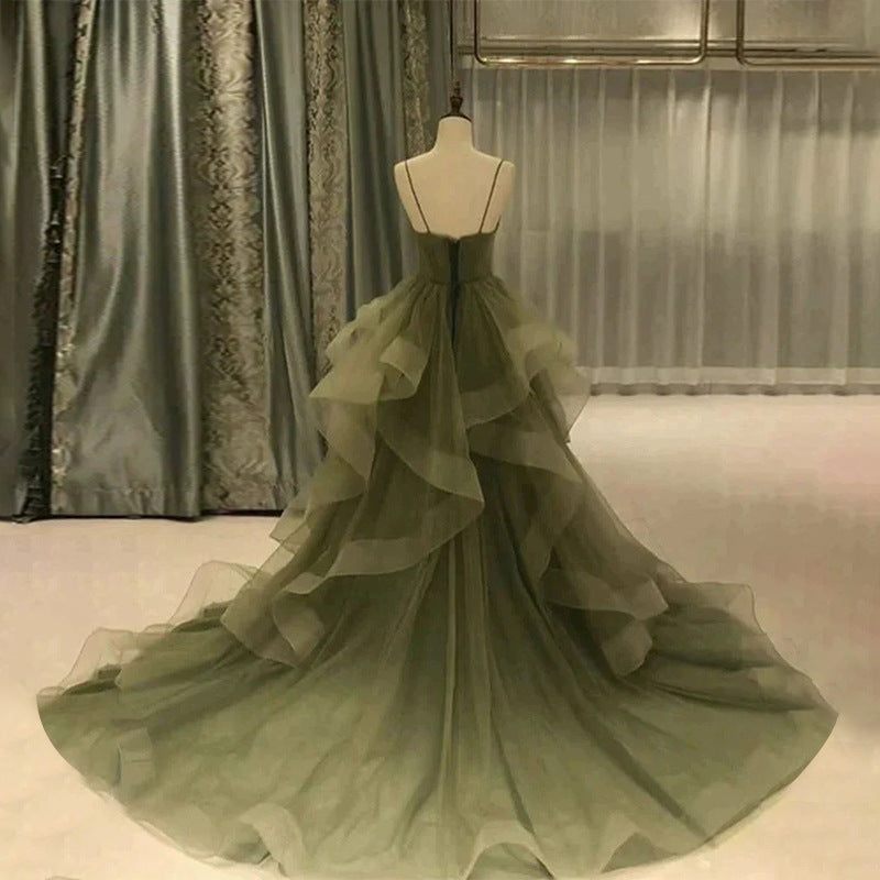 jinran dresses 2024 New Studio Theme Wedding Dress Fashion Indoor Mori Light Yarn Sweet Clothing Photography Super Fairy Photography Dress
