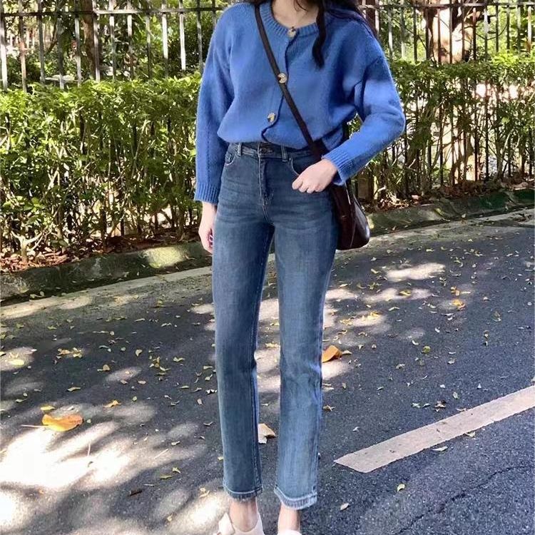 jinran Early Autumn Wear with a Set of 2024 New Small Travel Wear with Dopamine Casual Sweater Two-Piece Suit