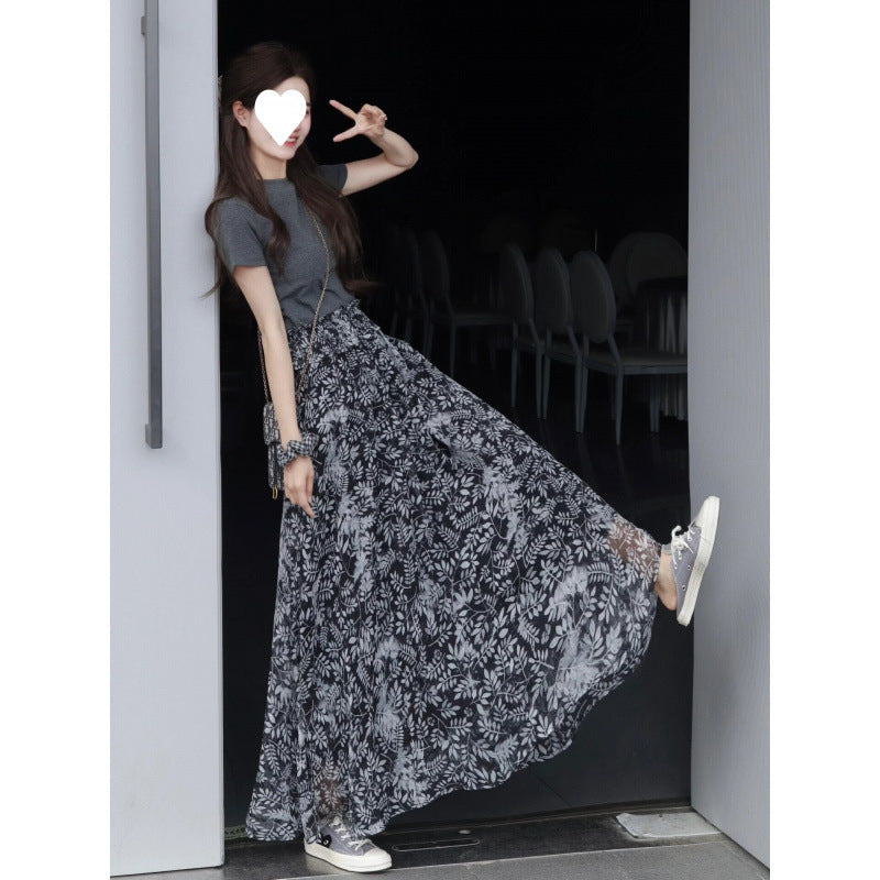 2025 new early spring wear a complete set of high-end age-reducing temperament shirt skirt fashion two-piece suit women