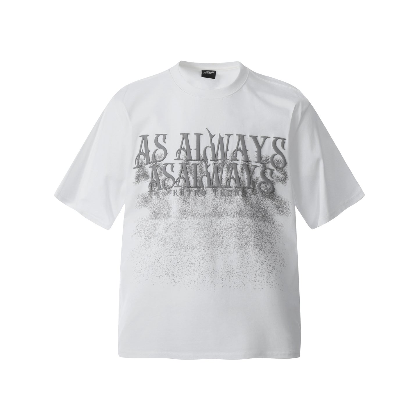 2025 F6610 2025n Street 2025 Summer Foam Logo Design Men's Loose Premium Crew Neck Short Sleeve T-Shirt