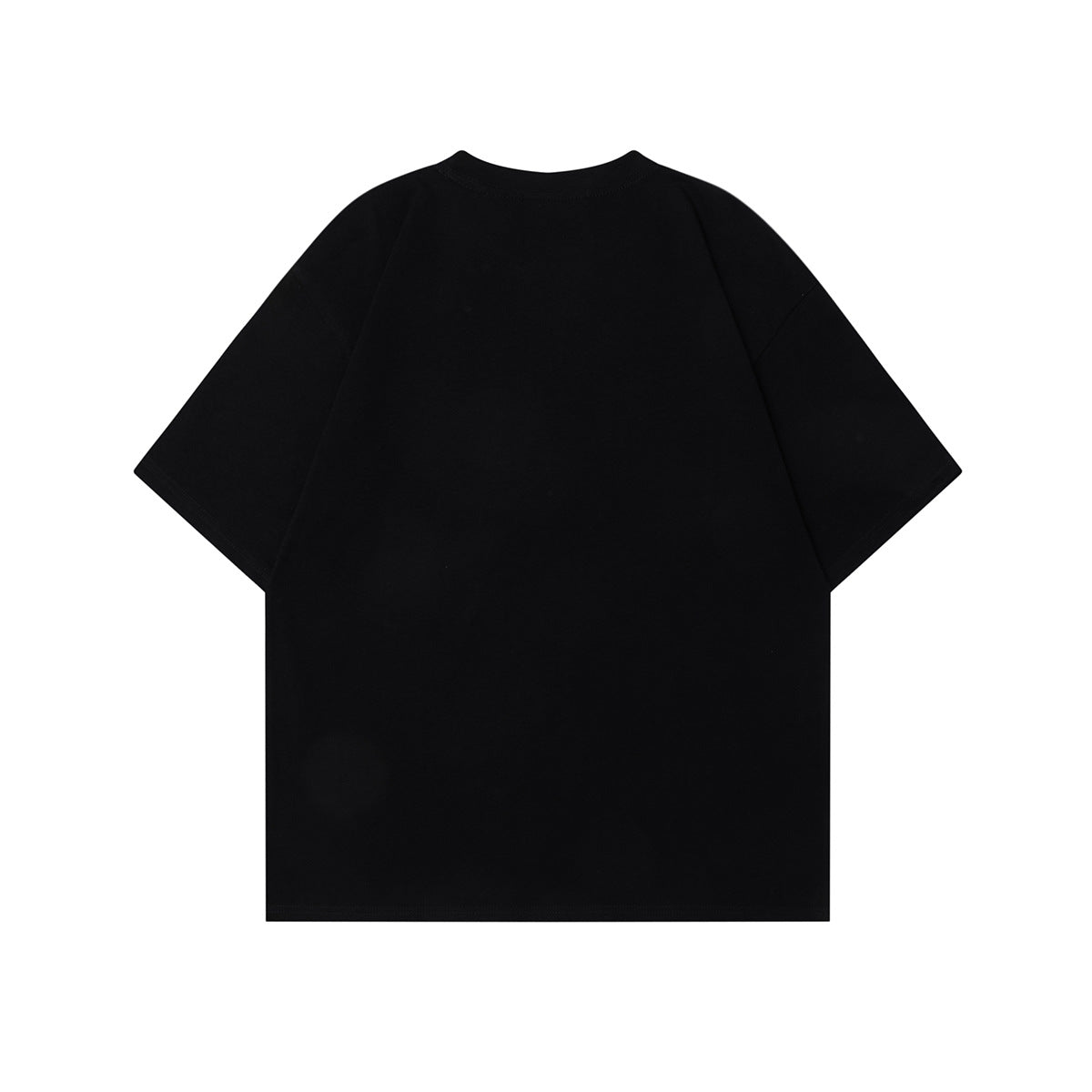 2025 WT388 2025n Street 2025 Summer Stamp Cover Design Men's Loose Haute Sense Neutral Short Sleeve T-Shirt