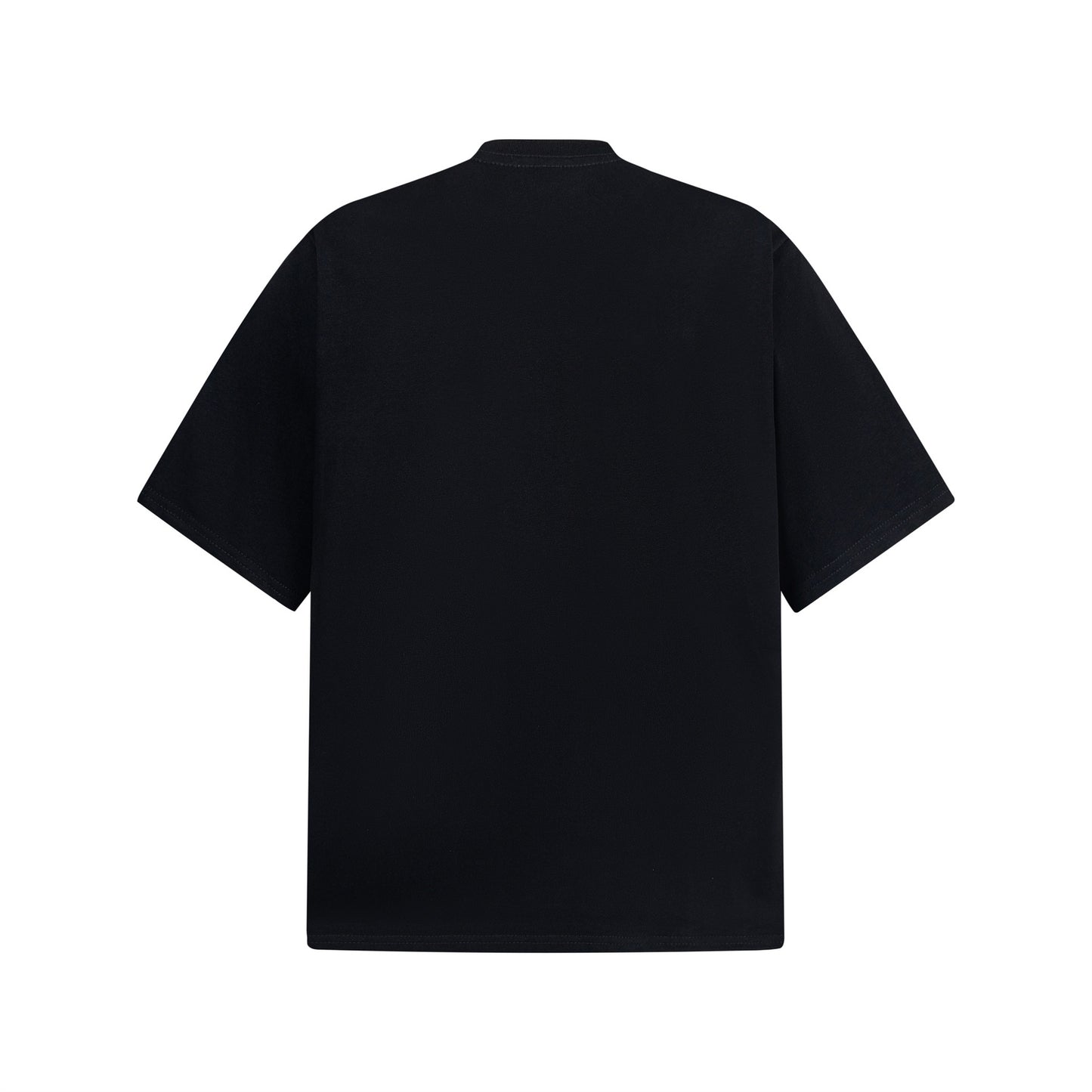 2025 2644 2025n Street 2025 Vintage Creative Character Design Men's Loose High Sense Heavy 300 Short Sleeve T-Shirt