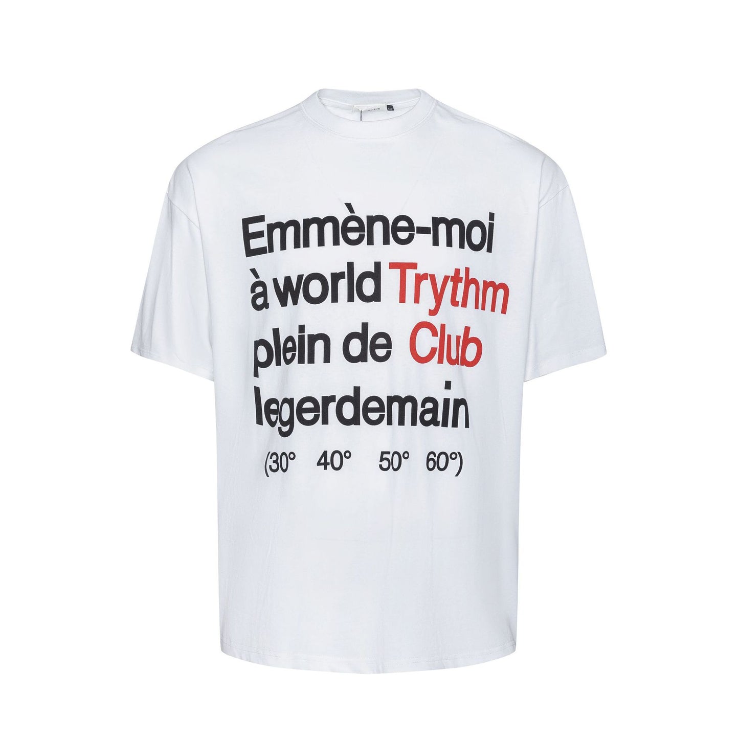 2025 27102 2025n Street 2025 Summer Retro English Premium Small Collar Design Men's Loose Short Sleeve T-Shirt