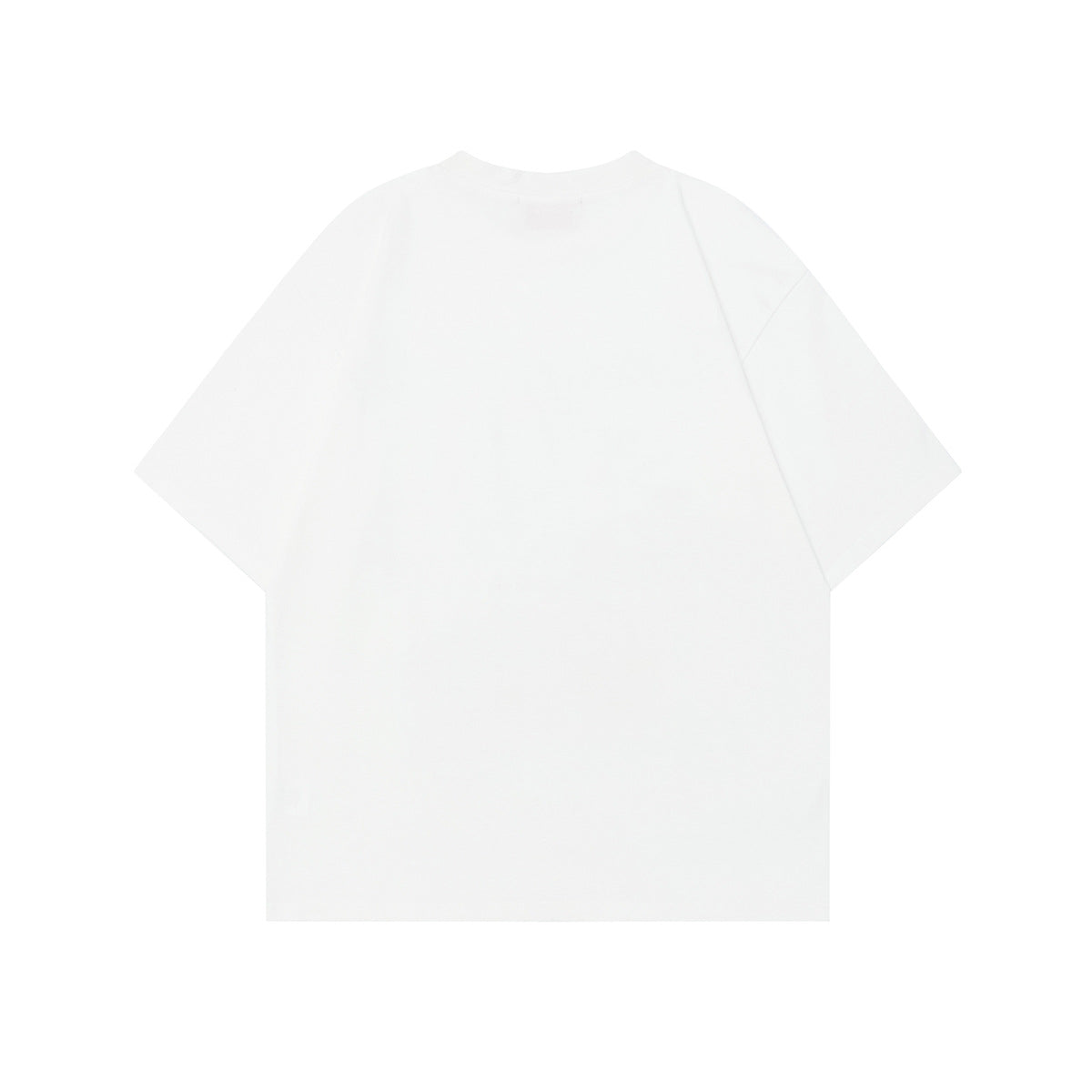 2025 WT388 2025n Street 2025 Summer Stamp Cover Design Men's Loose Haute Sense Neutral Short Sleeve T-Shirt