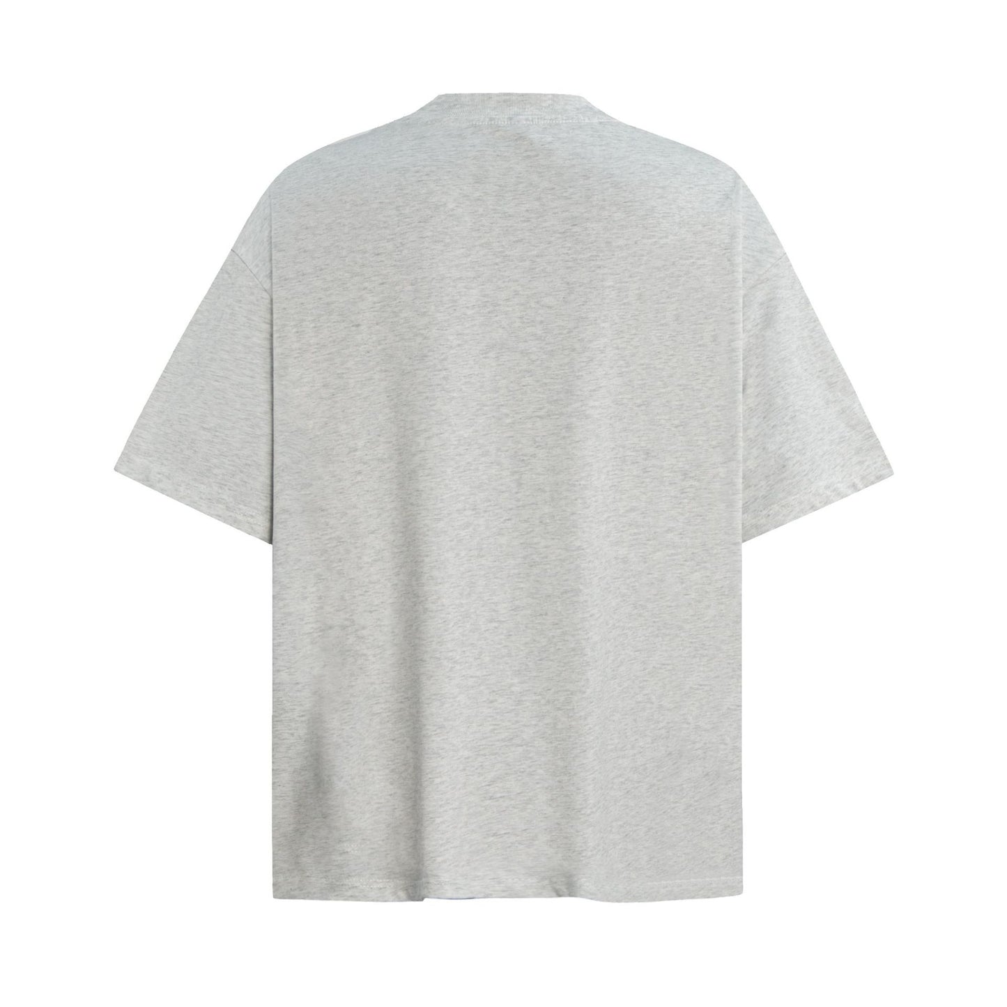 2025 6125 2025n street 2025 retro washed old design men's loose high-end neutral short-sleeved T-shirt