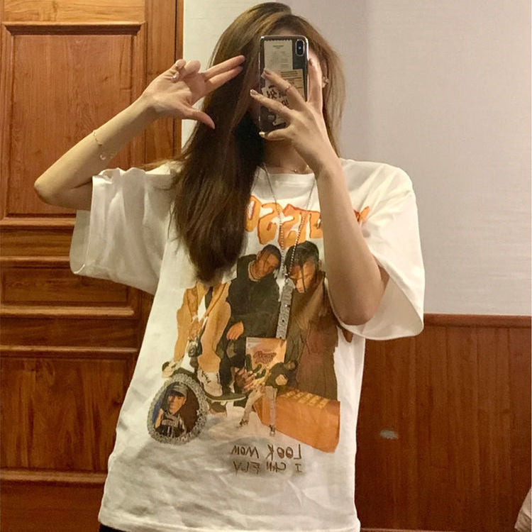 jinran skirt outfits Summer 2024 Student Leisure Sports Women's Suit New Online Popular Street Fashion Short Sleeve Shorts Two-Piece Set