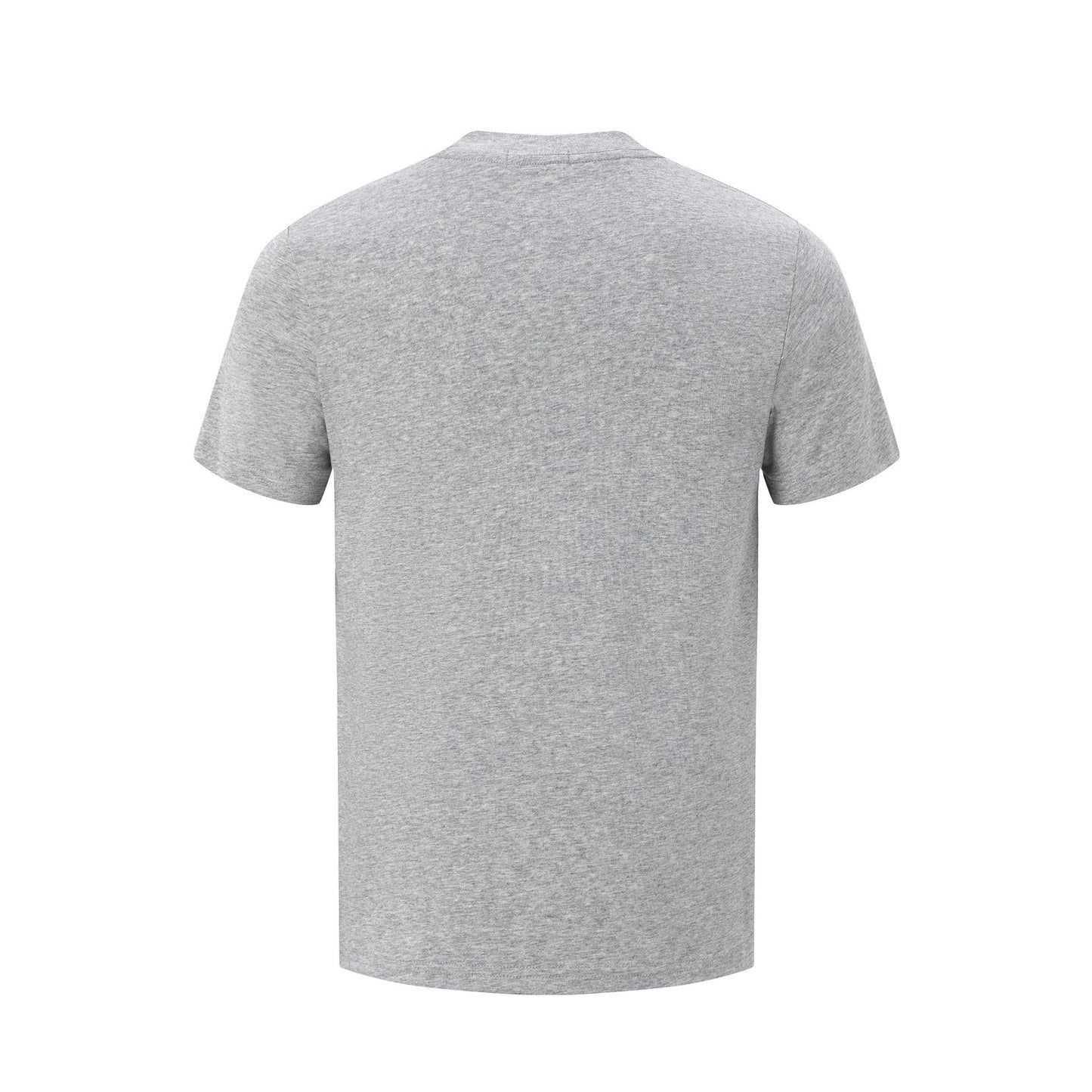 2025 27313 2025n Street 2025 Summer Neutral Solid Color Small Version Design Men's Slim Fit Premium Short Sleeve T-Shirt