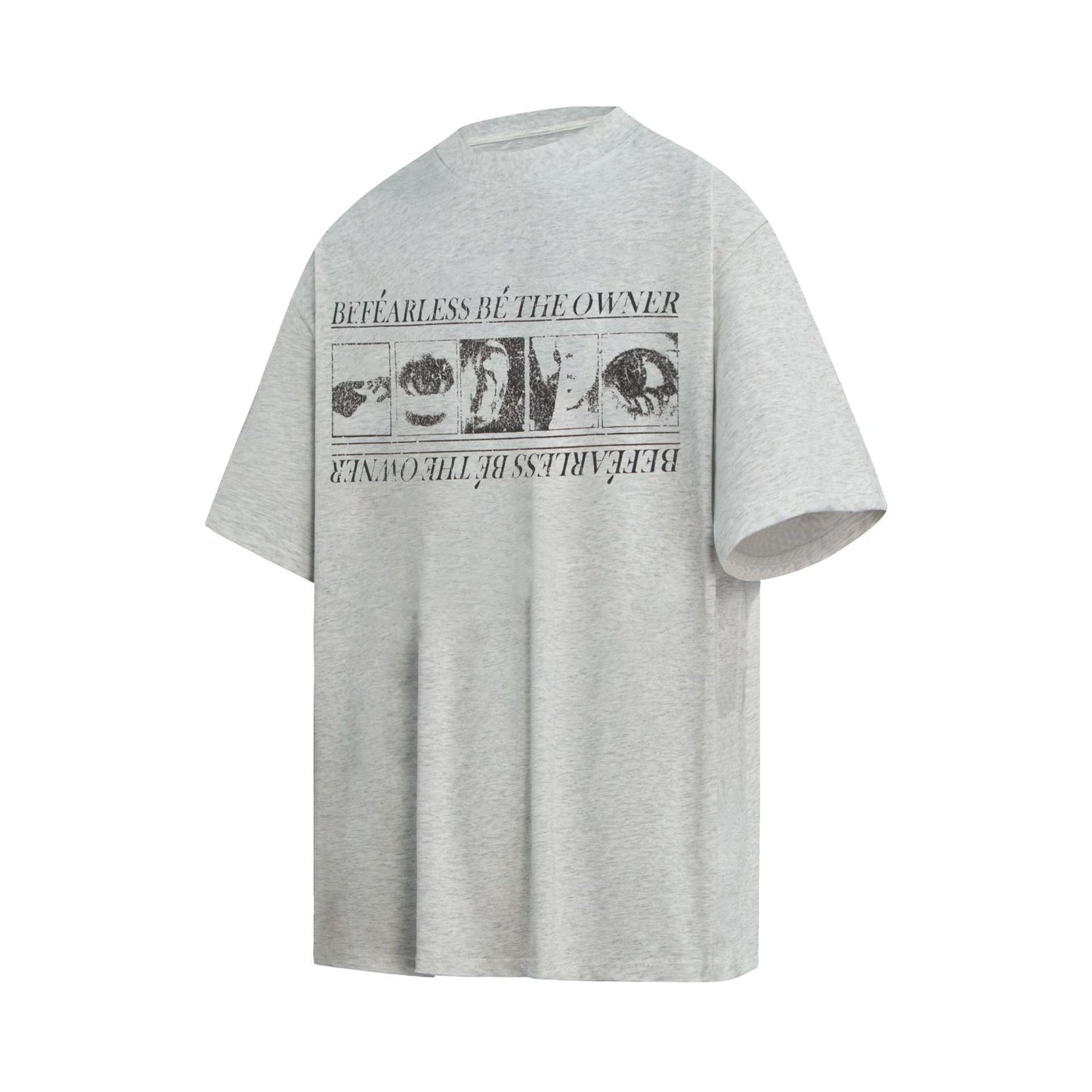 2025 6125 2025n street 2025 retro washed old design men's loose high-end neutral short-sleeved T-shirt