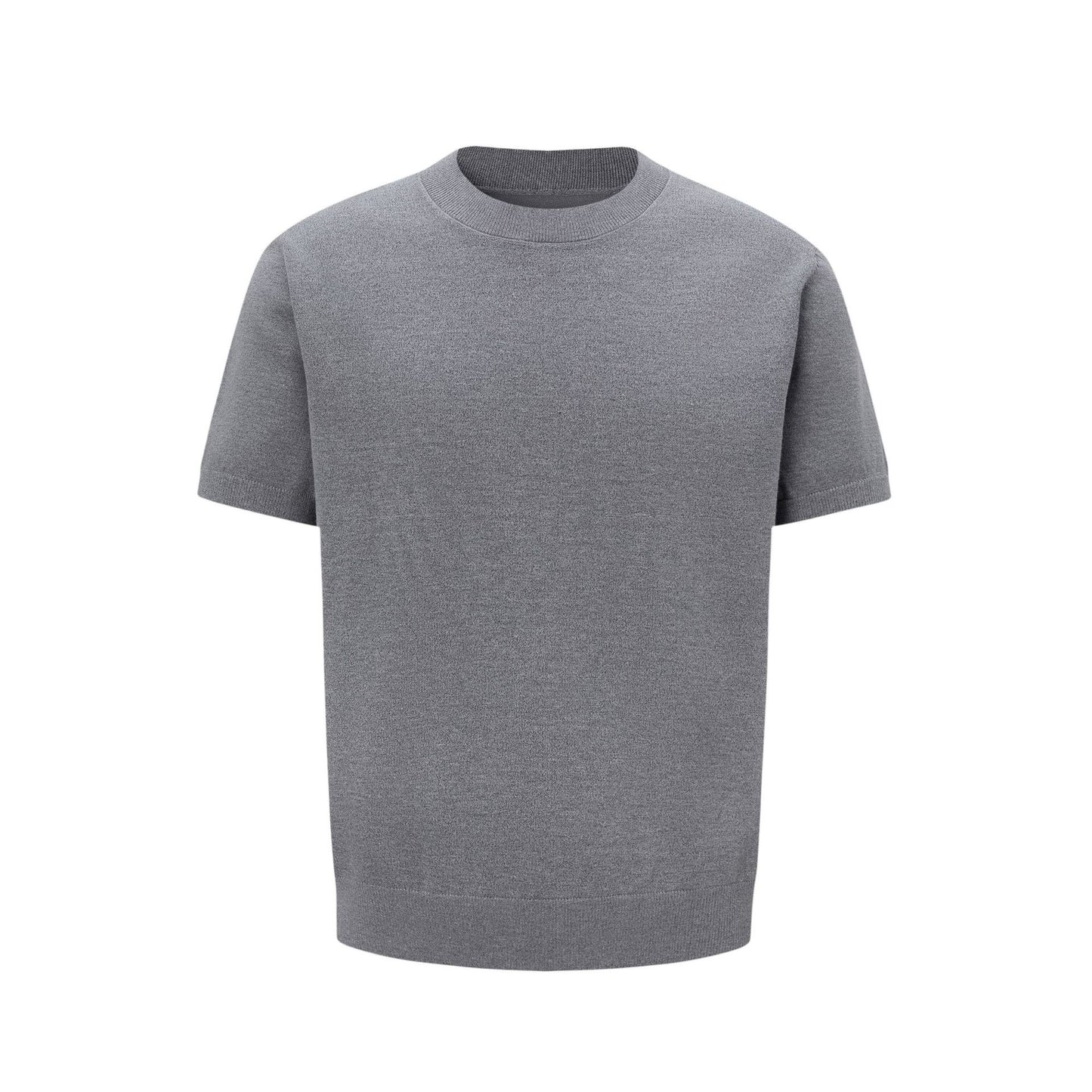 2025 27331 2025n Street 2025 Summer Deconstruction Solid Color Small Version Design Men's Slim Fit Premium Short Sleeve T-Shirt