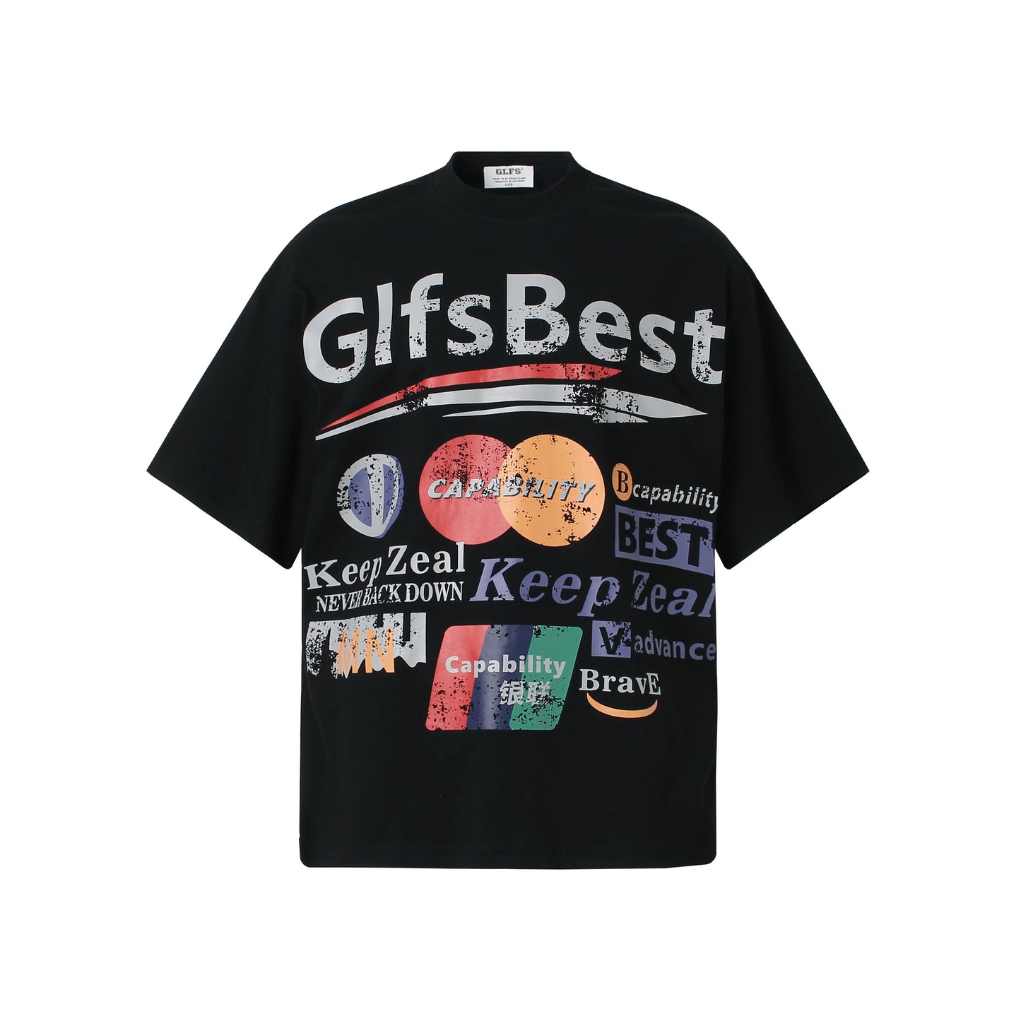 2025 T983 2025n Street 2025 Summer Neutral Creative Fun Map High Sense Design Men's Loose Short Sleeve T-Shirt