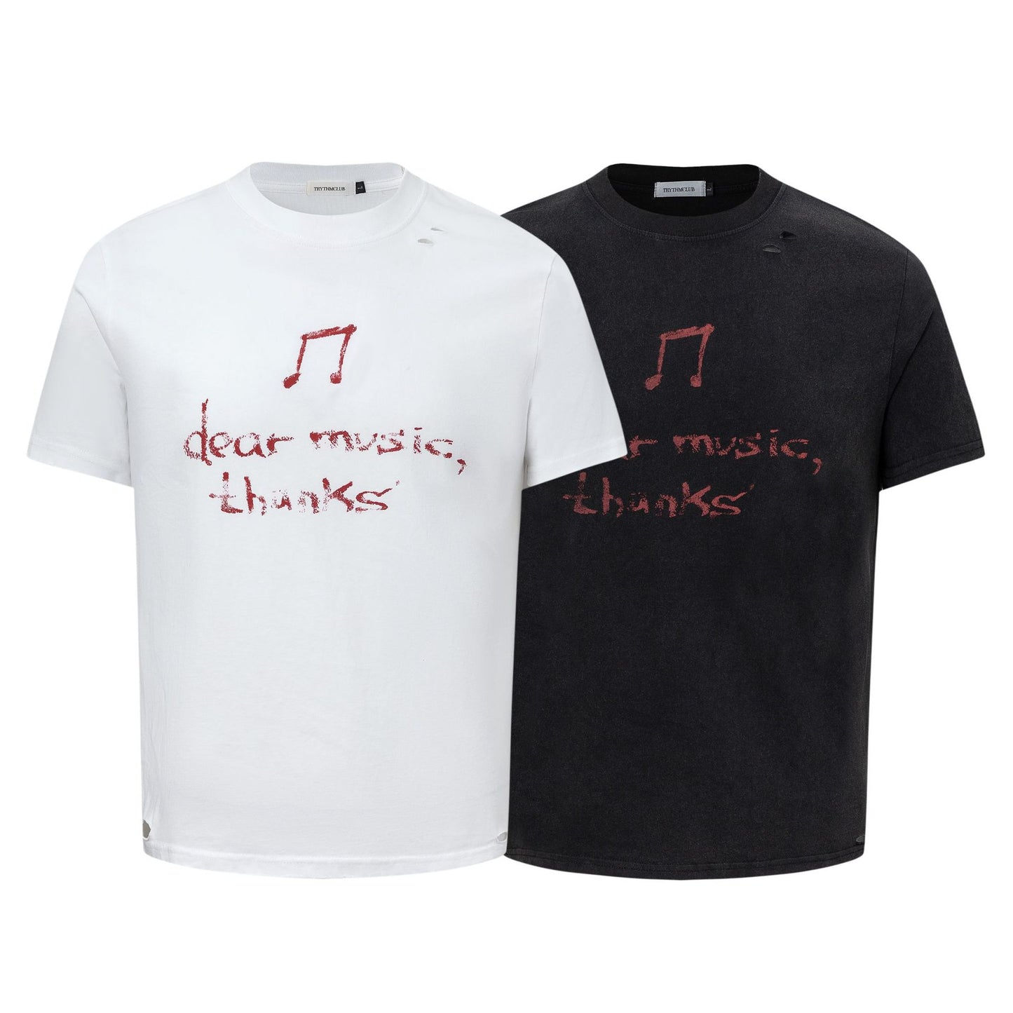 2025 27311 2025n Street 2025 Summer Neutral Hand-painted Letter Design Men's Small Board Premium Short Sleeve T-Shirt