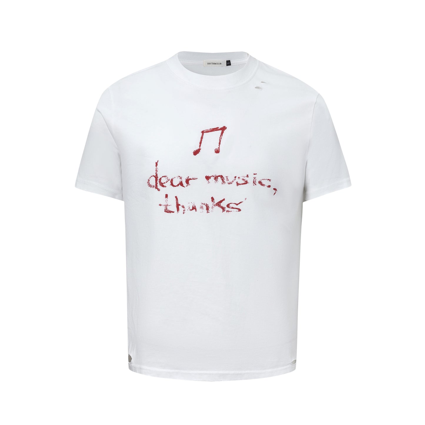 2025 27311 2025n Street 2025 Summer Neutral Hand-painted Letter Design Men's Small Board Premium Short Sleeve T-Shirt
