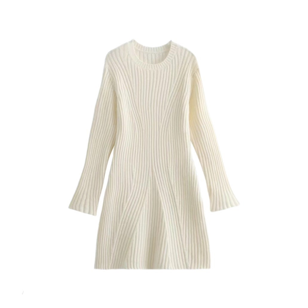 jinran fall trends 2024 outfits Autumn and Winter New Women's Clothing Oh Style Fashion Thread Knitted Dress