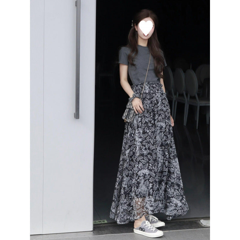 2025 new early spring wear a complete set of high-end age-reducing temperament shirt skirt fashion two-piece suit women