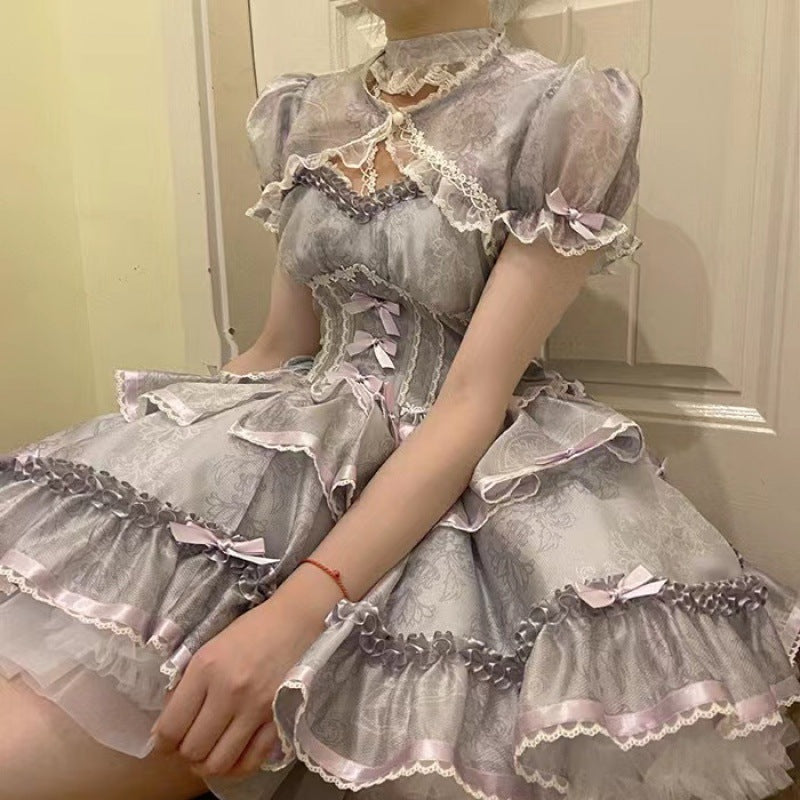 jinran lolíta fashion dress to impress Lolita Dress Lolita Sweet Ballet Spring/Summer Super Sweet Dress Super Fairy Suspender Dress Princess Lo