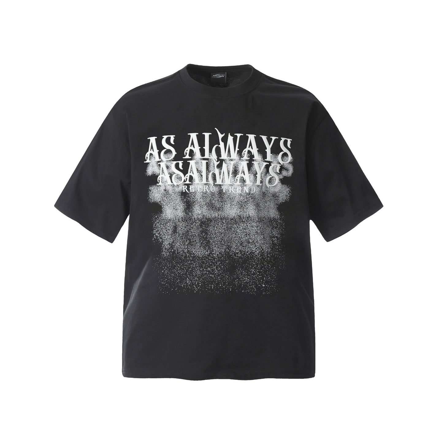 2025 F6610 2025n Street 2025 Summer Foam Logo Design Men's Loose Premium Crew Neck Short Sleeve T-Shirt