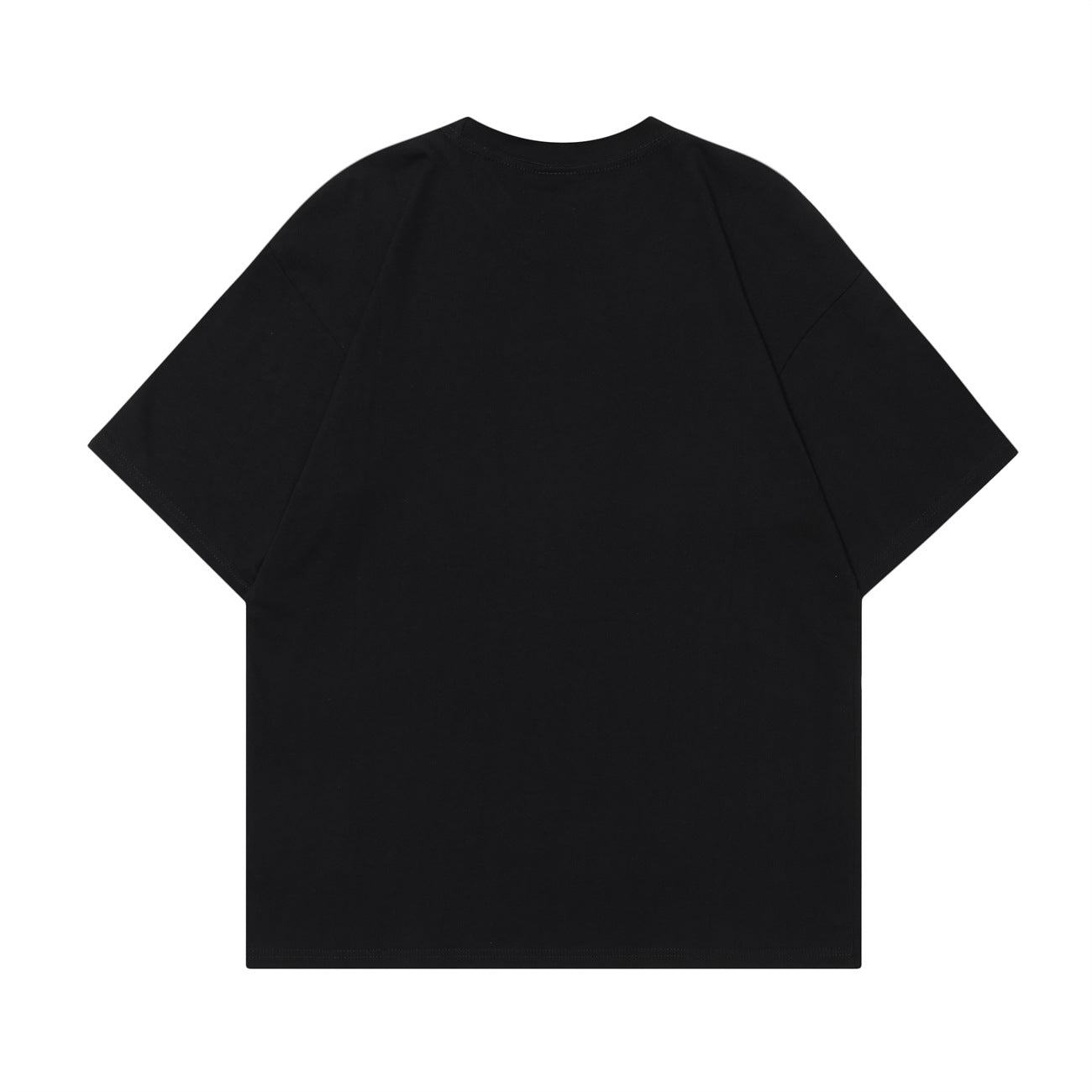 2025 T1008 2025n Street Tide 2025 Summer Men's and Women's Jiugongge Element Love Design Men's Loose Short Sleeve T-Shirt