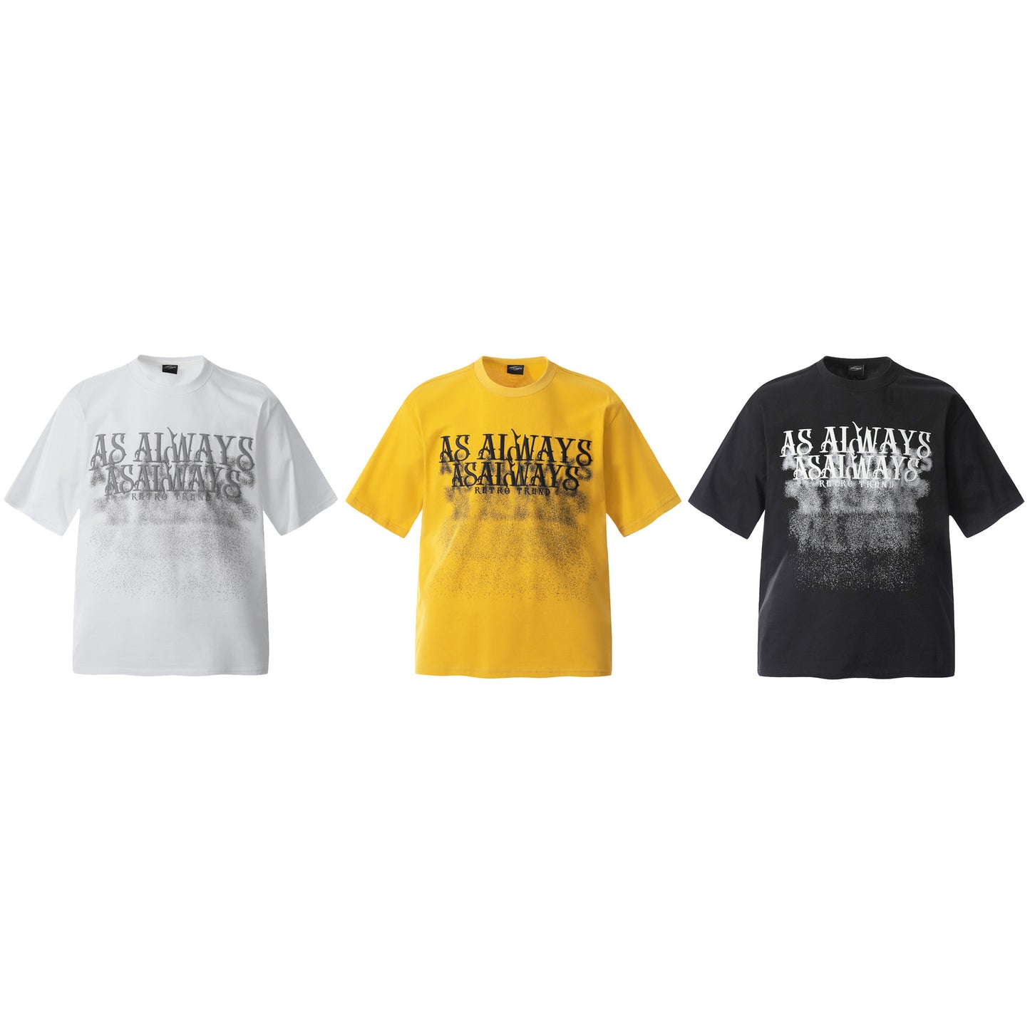 2025 F6610 2025n Street 2025 Summer Foam Logo Design Men's Loose Premium Crew Neck Short Sleeve T-Shirt