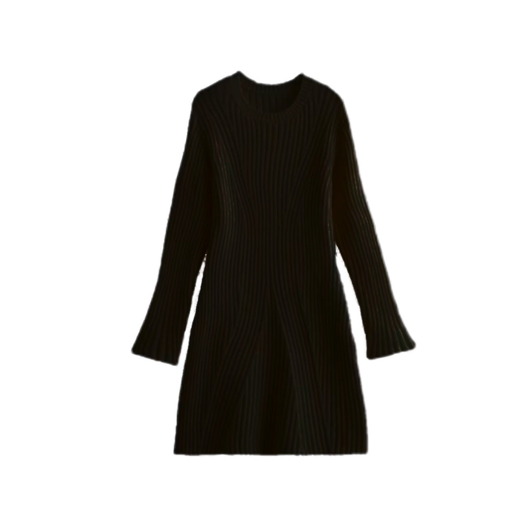 jinran fall trends 2024 outfits Autumn and Winter New Women's Clothing Oh Style Fashion Thread Knitted Dress