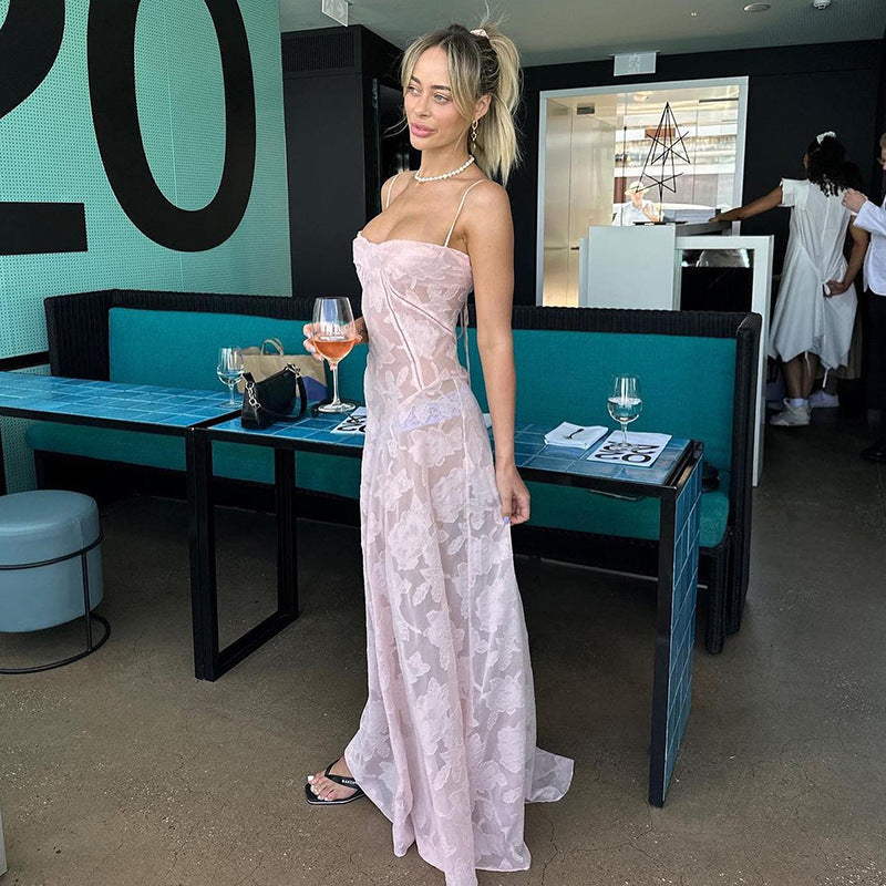 jinran dress to impress Style Summer New Women's Fashion Tube Top off-Neck Elegant Evening Dress Dress