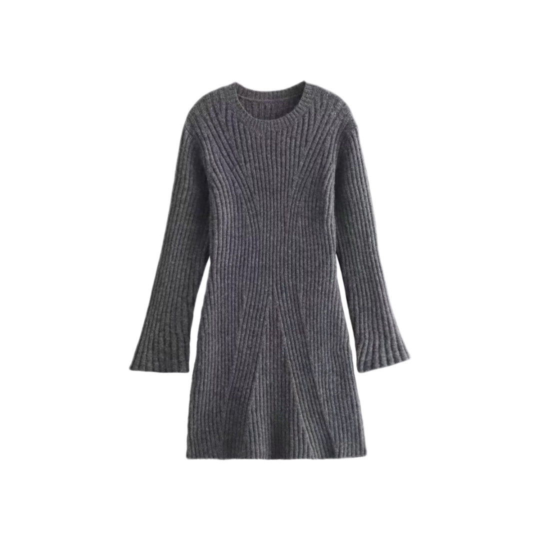 jinran fall trends 2024 outfits Autumn and Winter New Women's Clothing Oh Style Fashion Thread Knitted Dress