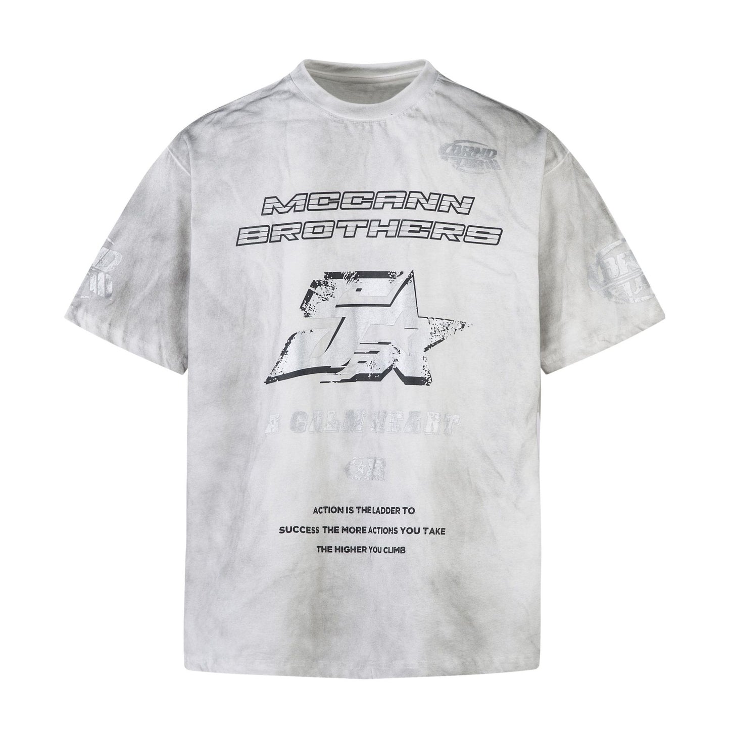 2025 5503 2025n Street 2025 Summer Washed Old Retro Old Design Men's Premium Neutral Short Sleeve T-Shirt