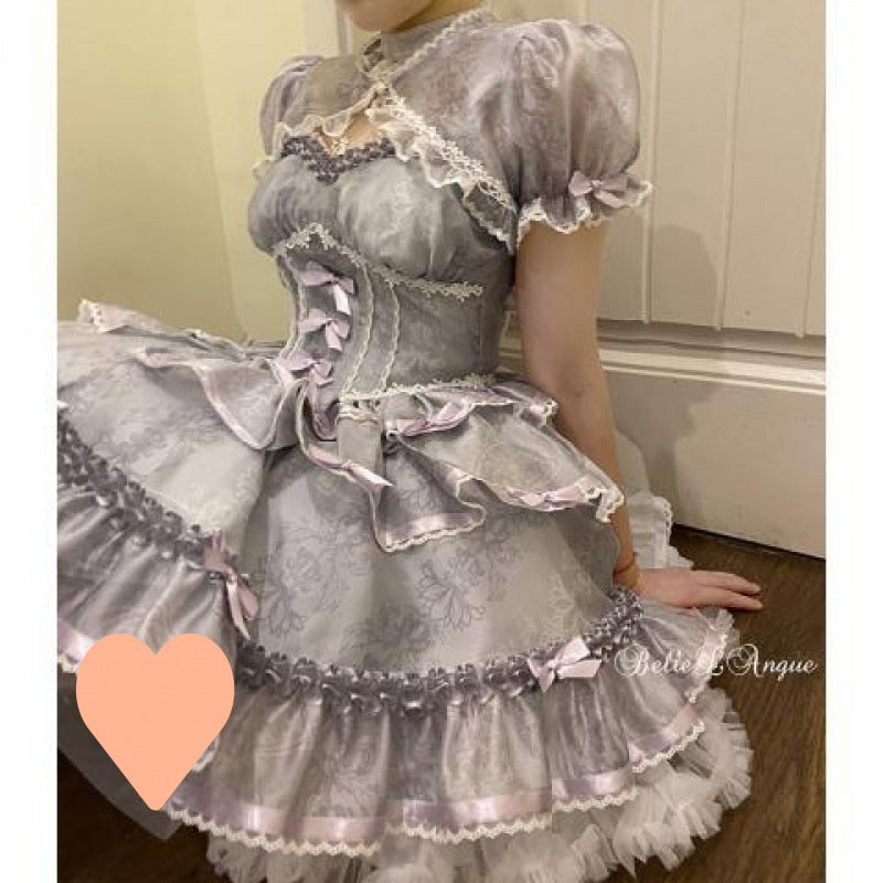 jinran lolíta fashion dress to impress Lolita Dress Lolita Sweet Ballet Spring/Summer Super Sweet Dress Super Fairy Suspender Dress Princess Lo