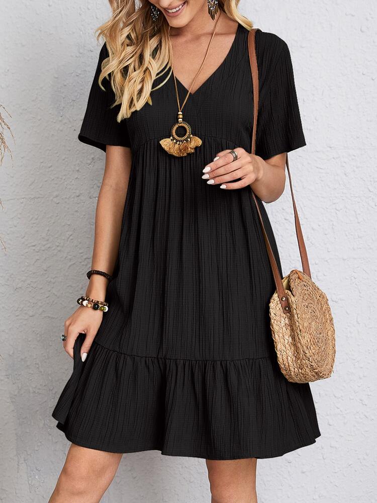 jinran Women's Mini Dress 2023 Summer Casual O Neck Sleeveless A-line Dresses Female Fashion Holiday Beach Party Loose Dresses Vestidos
