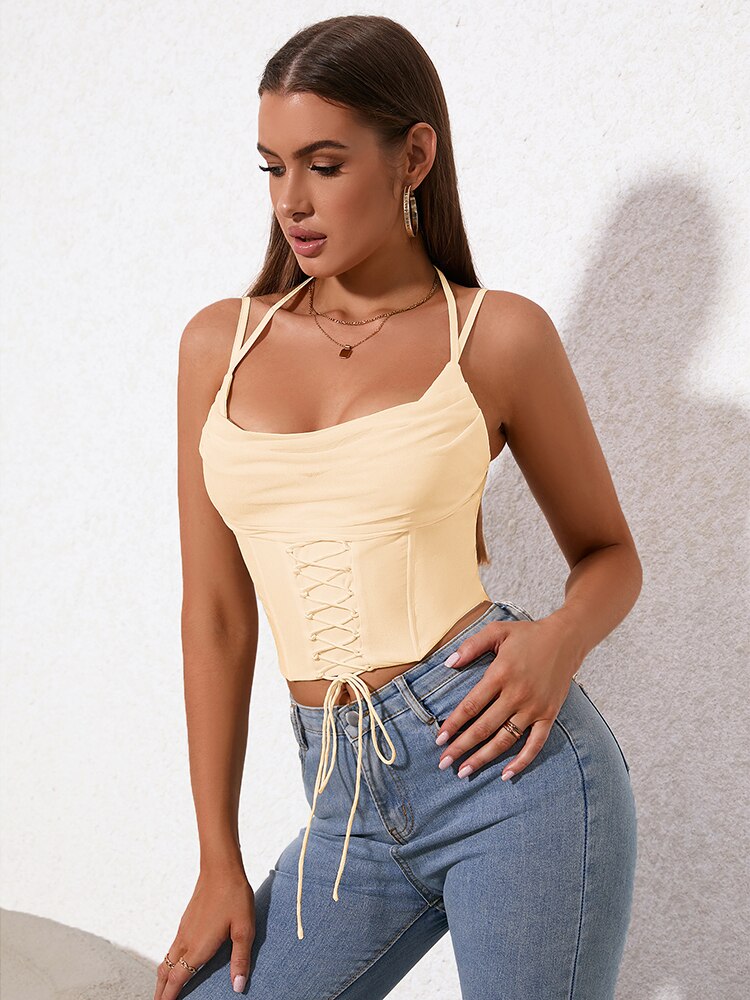 jinran 2024 LILIAN CROP TOP