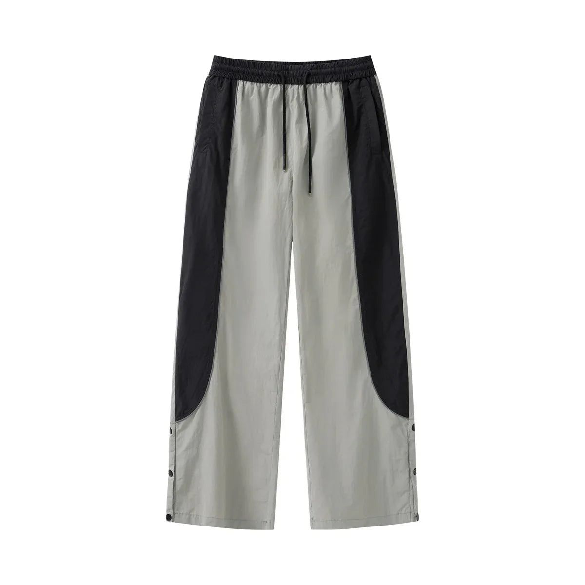Baggy Sweatpants Men Vintage Oversize Joggers Pants Black Wide Leg Trousers Male Unisex Patchwork Harajuku Streetwear