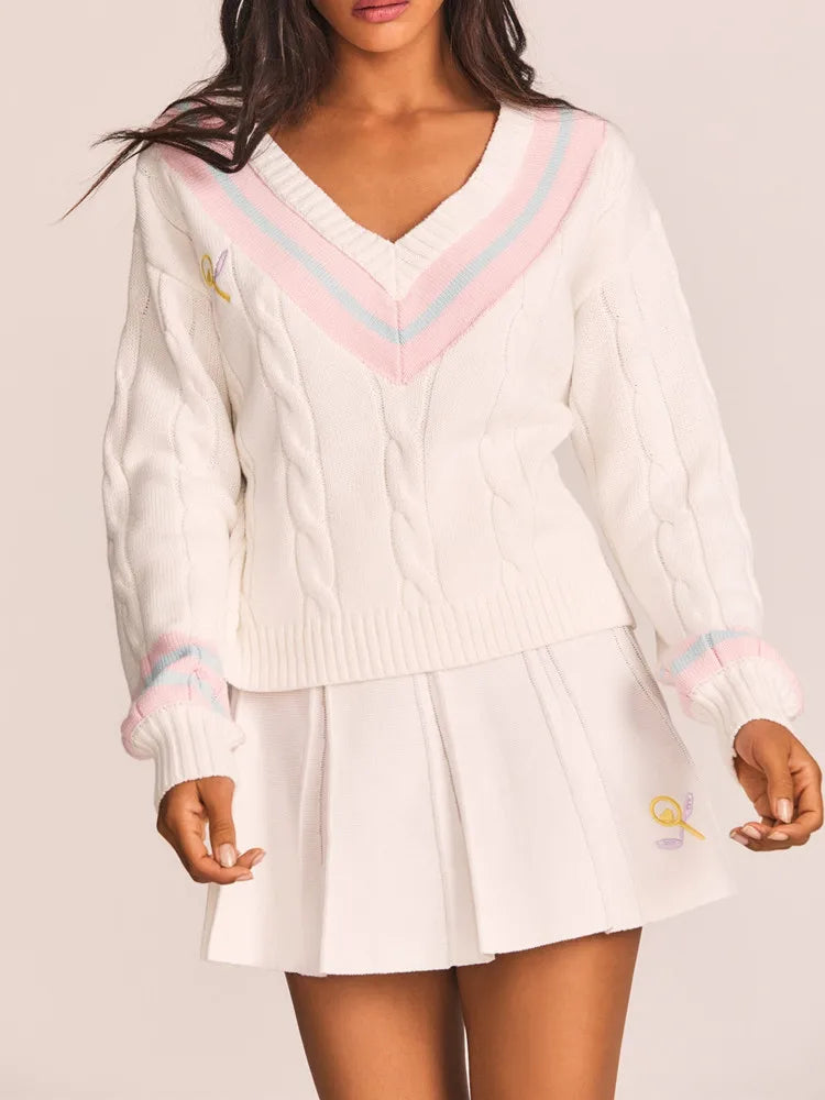 jinran 2024 LAVANI KNITTED TWO PIECE SET