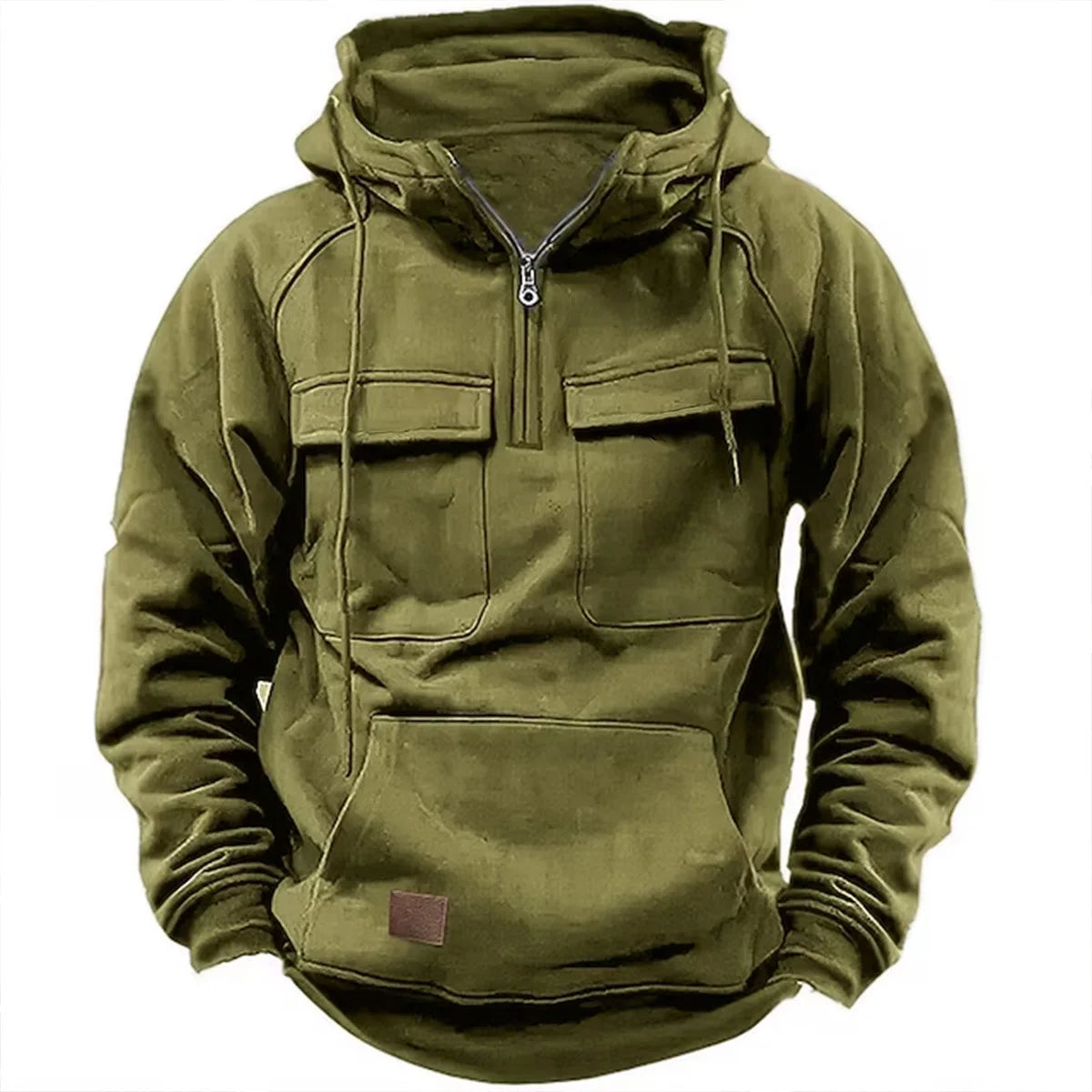 2024 Vintage Men Hoodie Sweatshirt Street Man Clothing Men's Oversized Hooded Pullover Male Retro Harajuku Solid Color Hoody