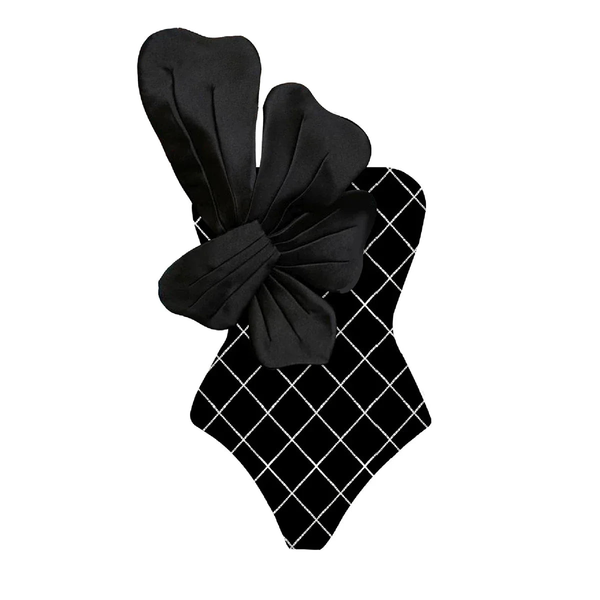 jinran 2024 3D Flower One Piece Swimsuit Women Swimwear Monokini Bodysuit Bathing Suit Belt Beach Wear