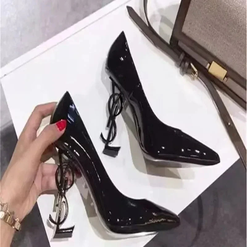 jinran 2024 new Internet celebrity temperament high heels Spice summer sexy slimming with a line strap sandals sandalias slippers