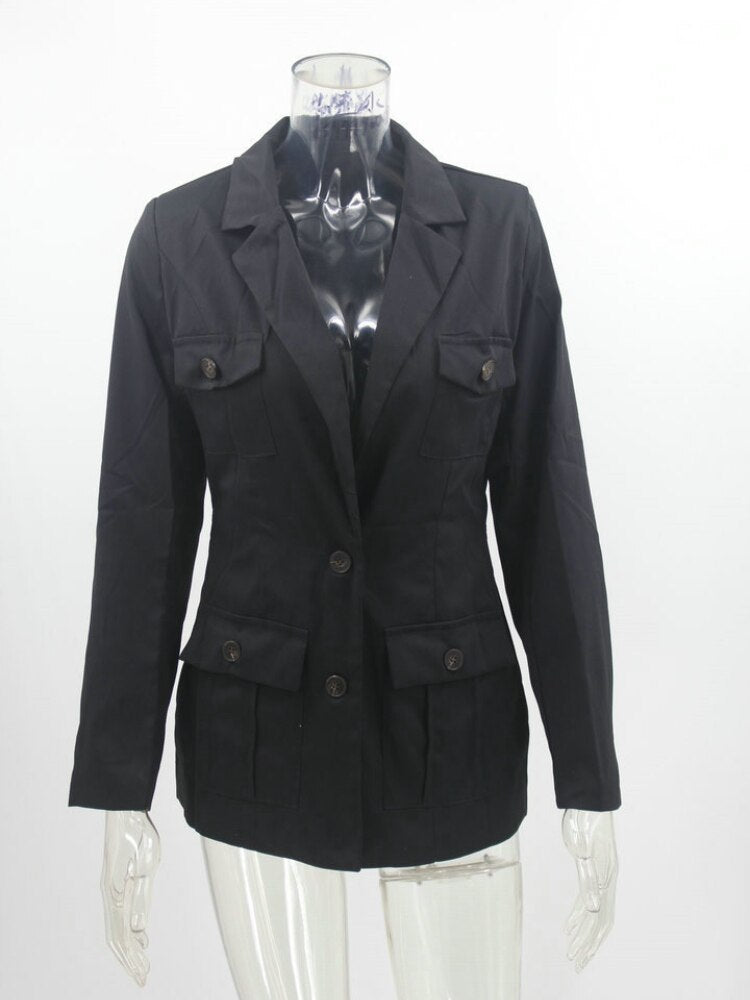jinran Spring and Summer Women's Suits Temperament Commuting High-end Design Sense Casual Women's Long-sleeved Western-style Suits