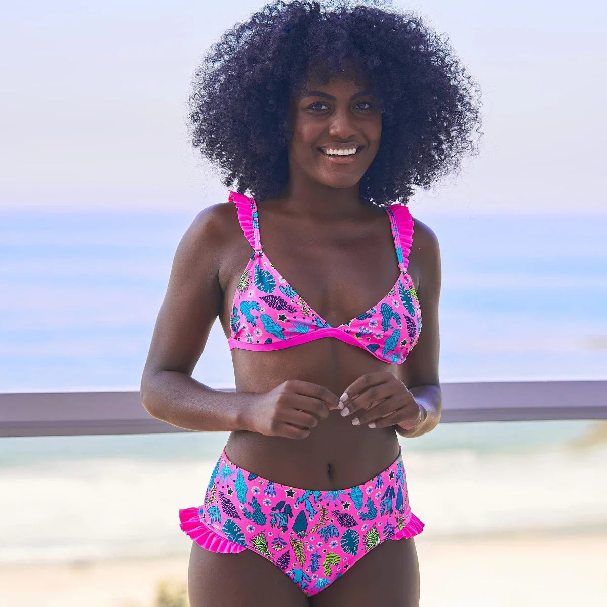 jinran 2024 New Sexy Brazilian Bikini Set Women Print Biquini Female Cut Bikinis Swimwear Push Up Swimsuit Bath Suit