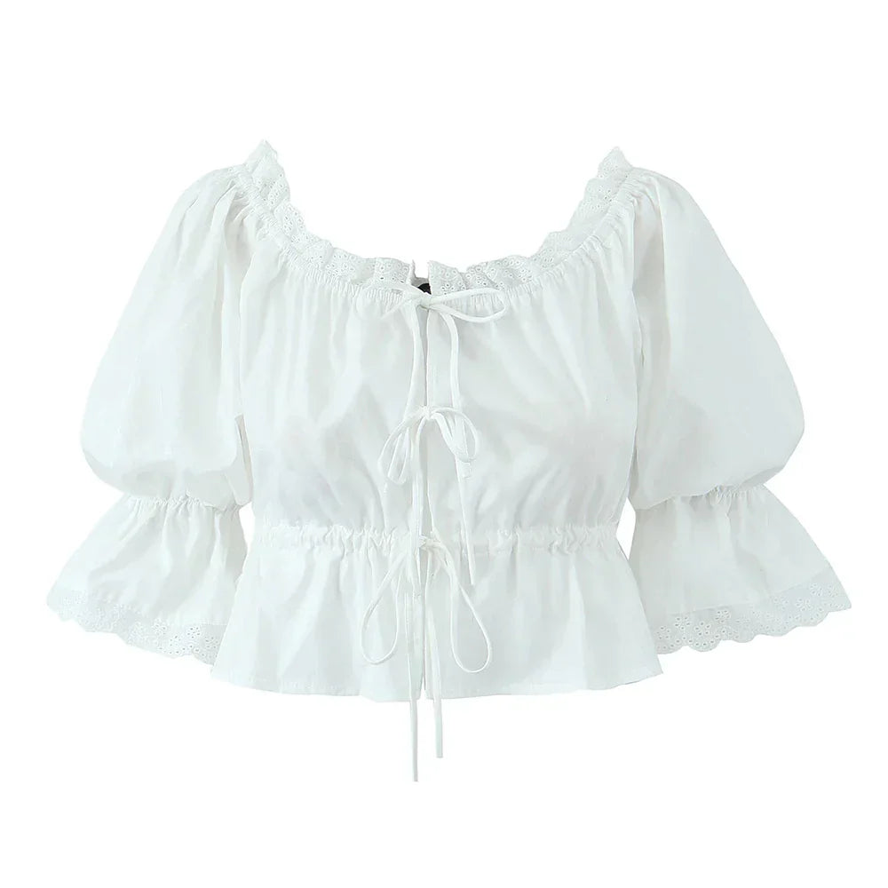 jinran 2024 ELEONOR CROP TOP