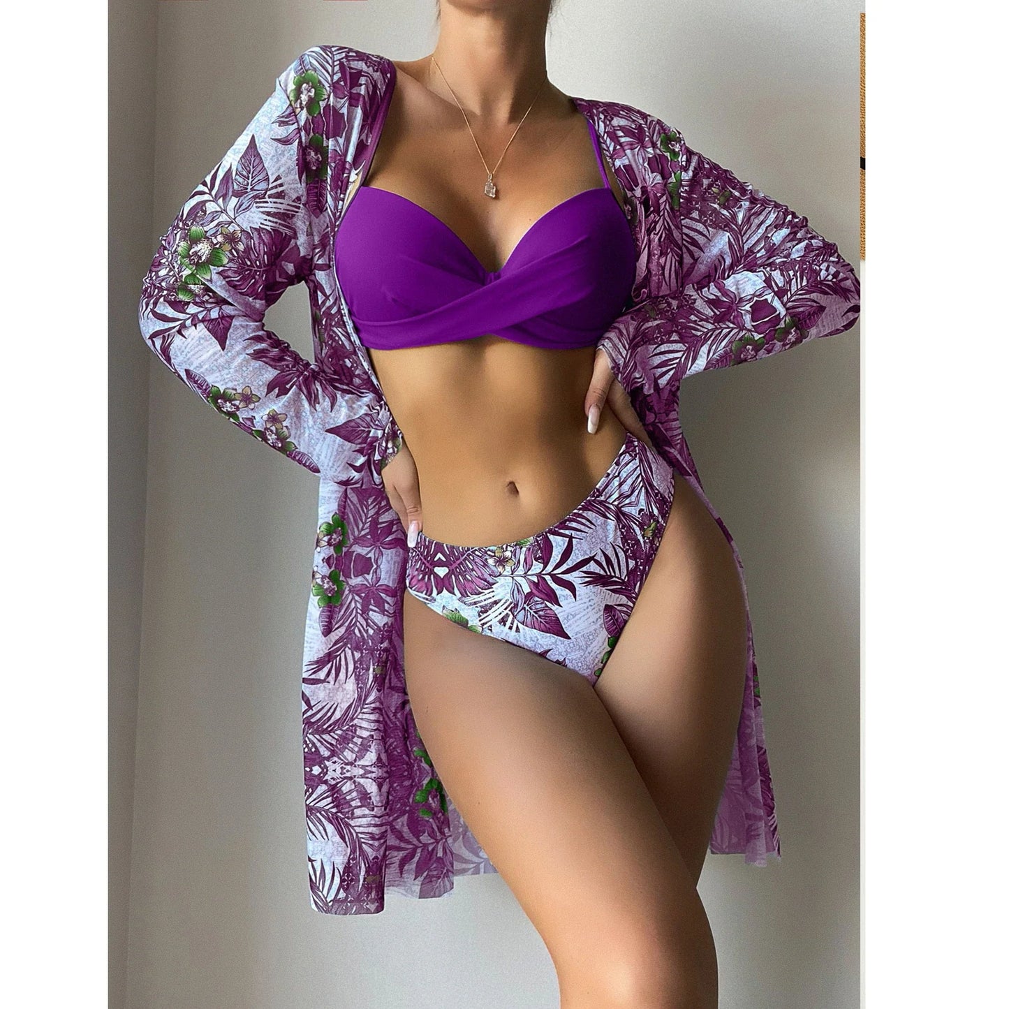 jinran New Bikini Beach Skirt Tunics for Beach Cover up Swimsuit Women Ruffle Biquini Bathing Suit Summer Beach Wear Swim Suit