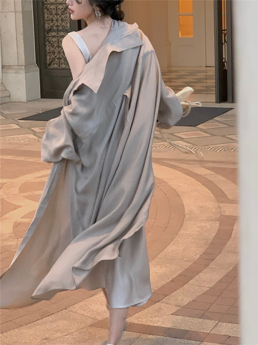 jinran Sunscreen Shirts Women Summer New Long Sleeve Elegant Fashion Loose Beach Outerwear Sun Thin Cardigan Female Long Tops