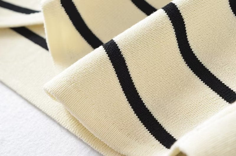 jinran 2024 LAURA STRIPED TOP