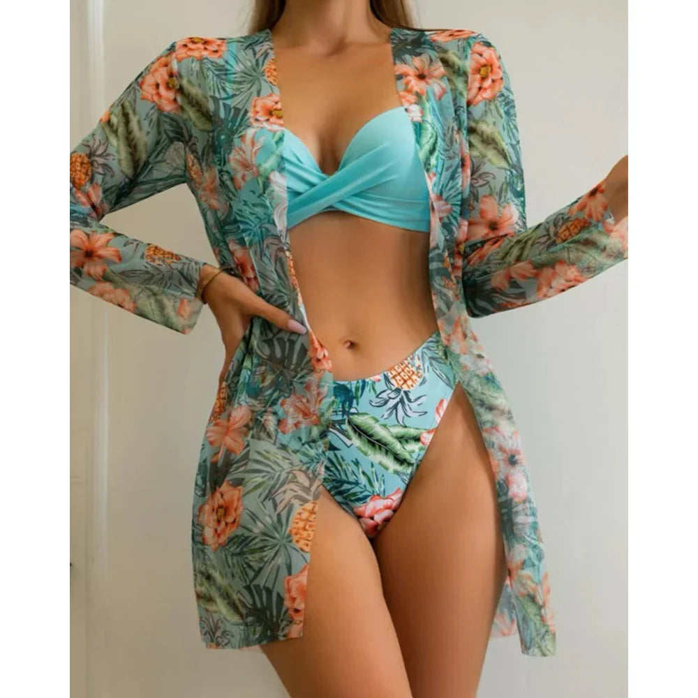 jinran New Bikini Beach Skirt Tunics for Beach Cover up Swimsuit Women Ruffle Biquini Bathing Suit Summer Beach Wear Swim Suit